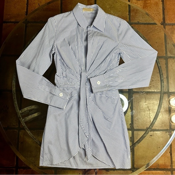 Choosy Button Down Shirt Dress - Picture 9 of 9